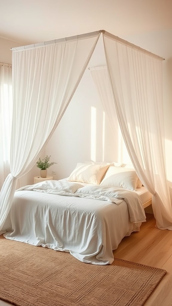 Create a Dreamy Canopy Bed Setup