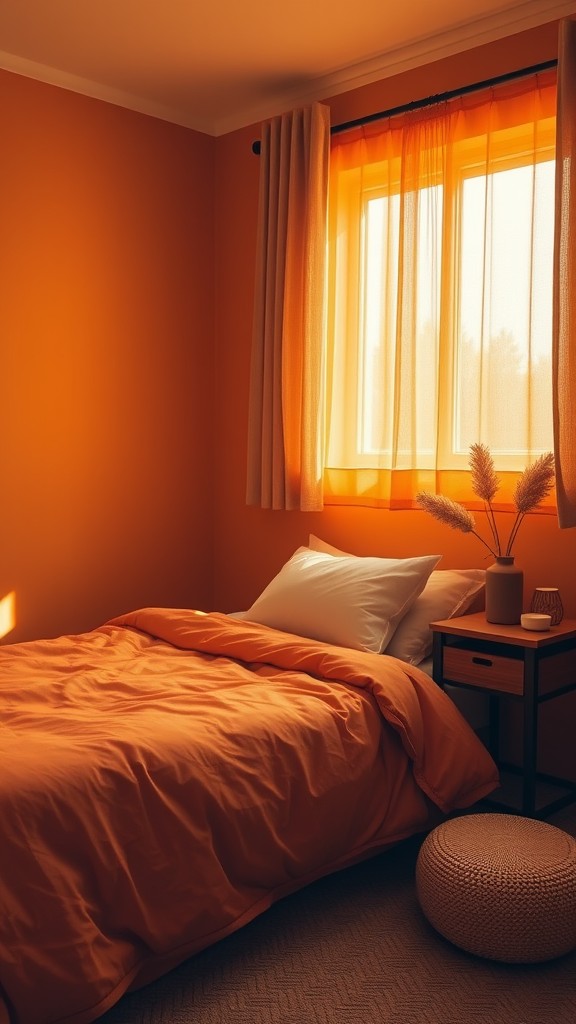 Create a Warm Orange Color Palette