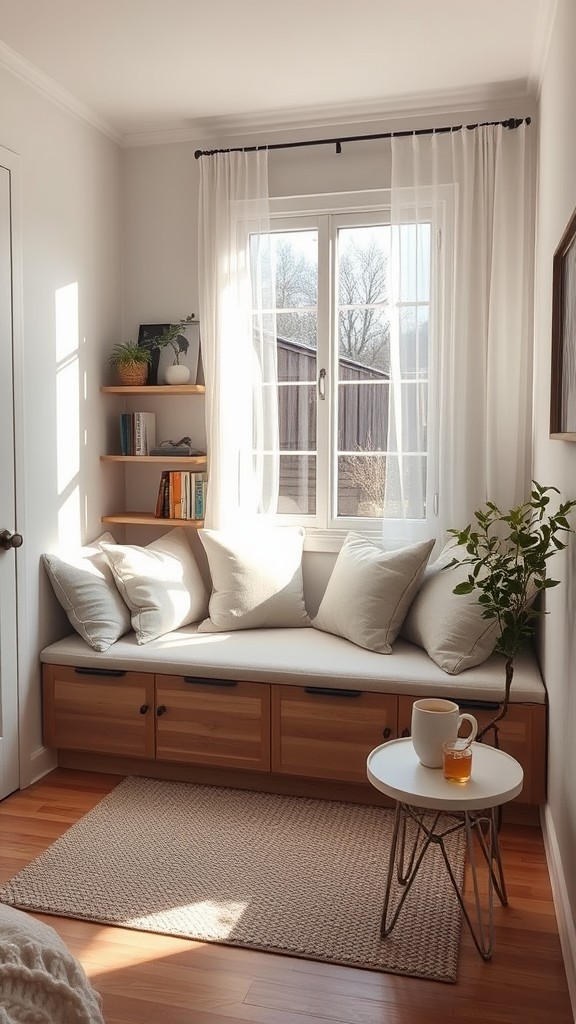 Create Nook Areas with Built-In Seating