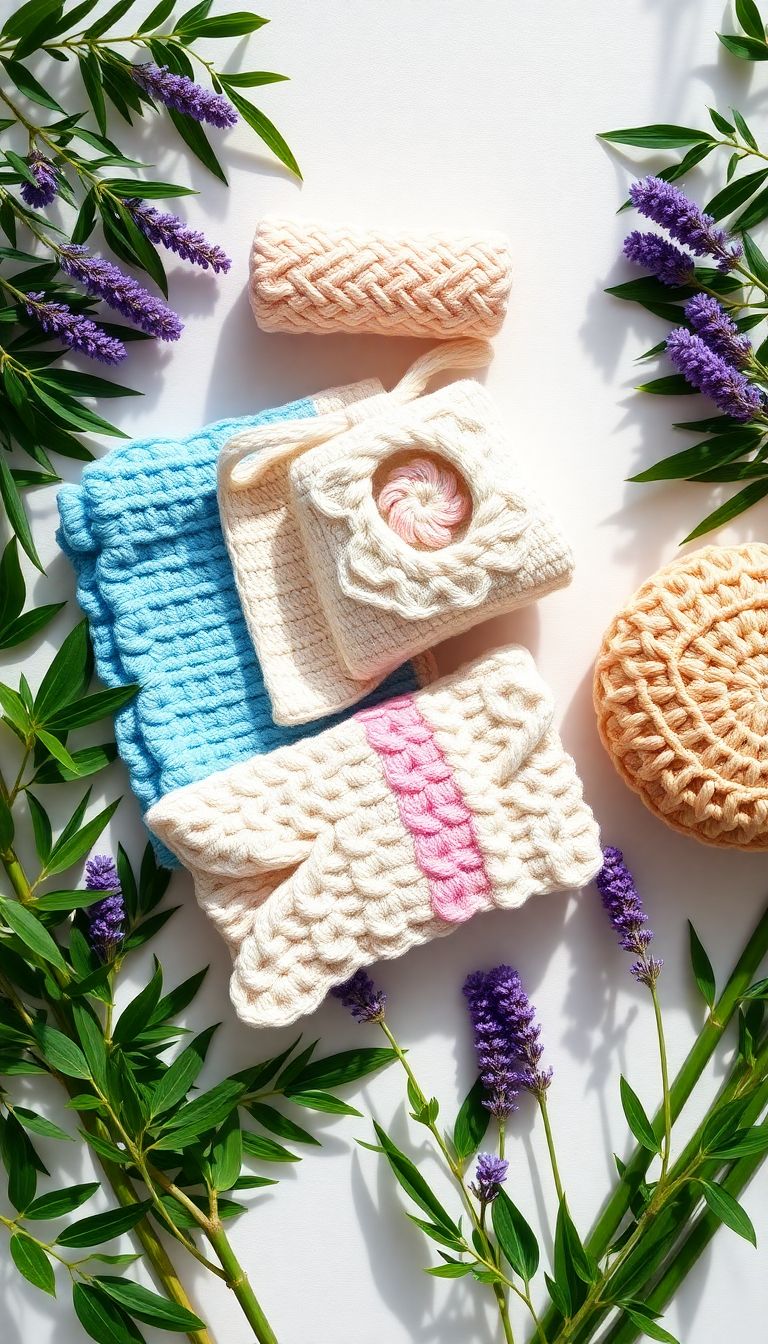 Crochet Bath and Body Accessories