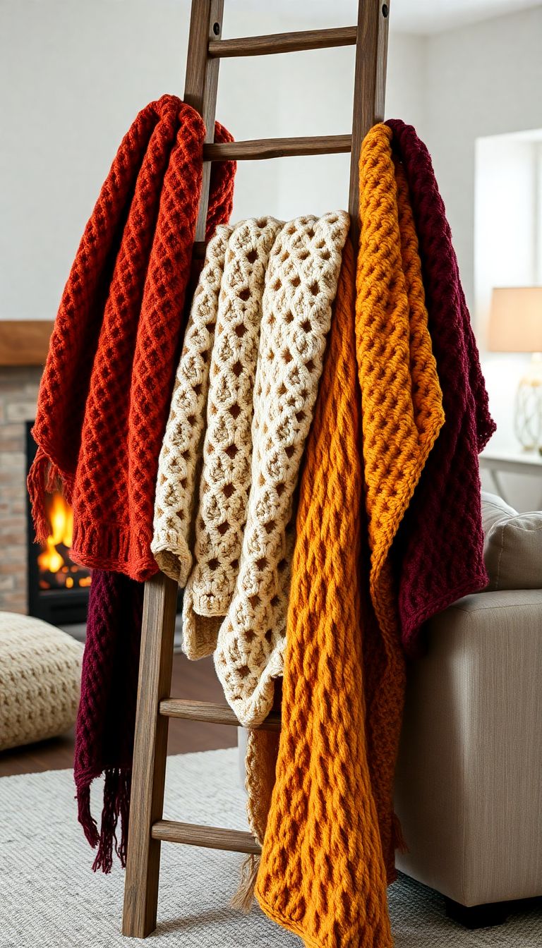 Crochet Blanket Ladder