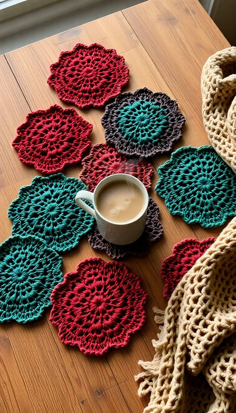 Crochet Coasters