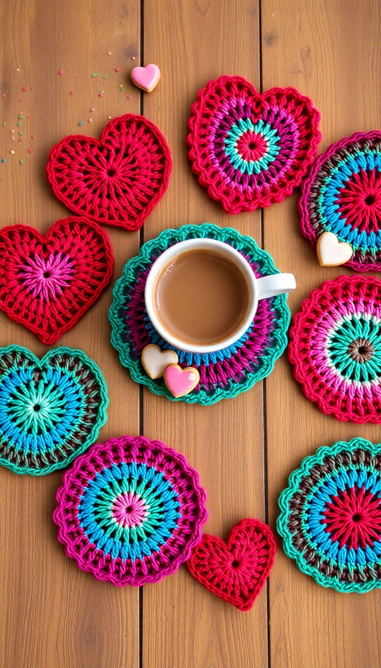 Crochet Cup Coasters