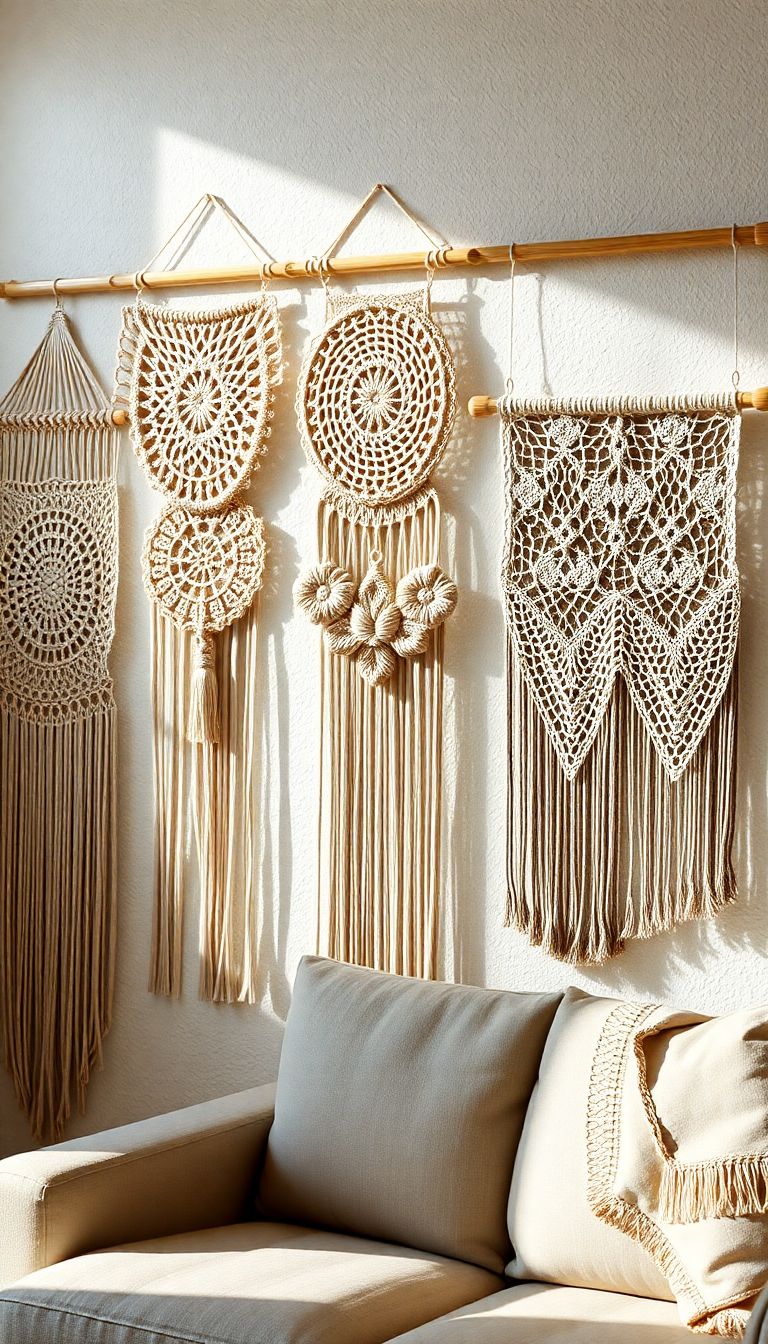 Crochet Wall Hangings