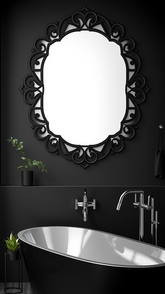 Decorative Black Mirrors