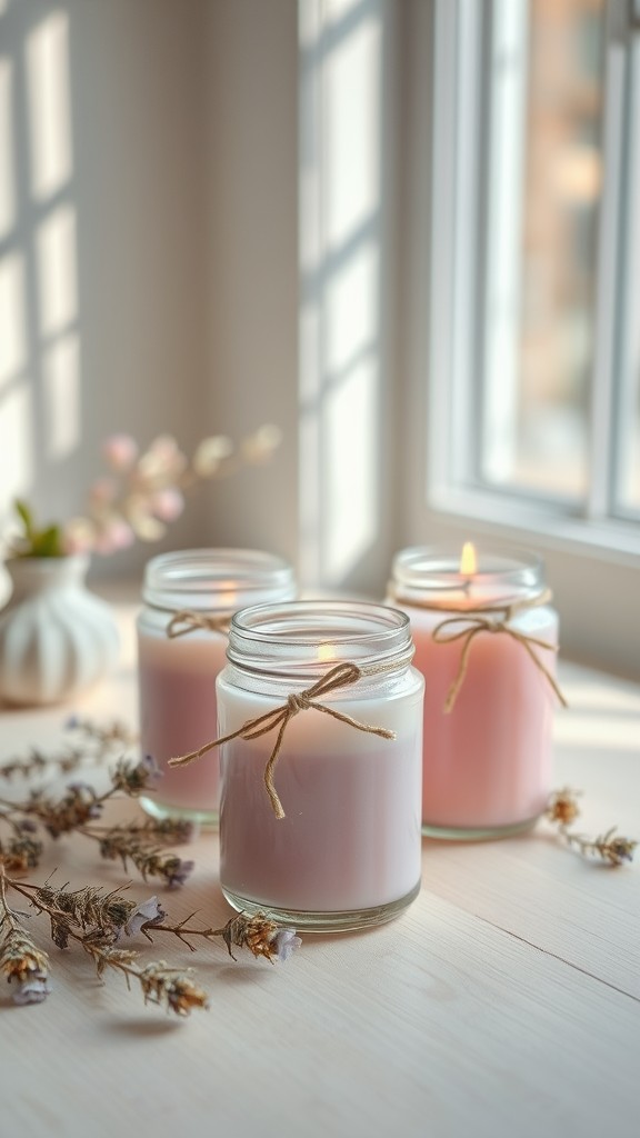 DIY Scented Candles