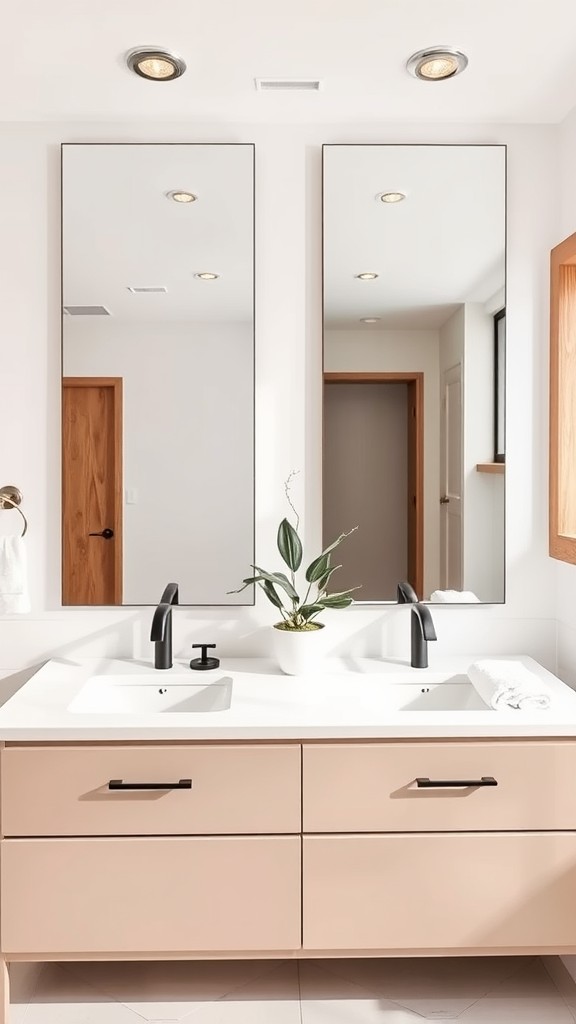 Double Sink Vanities for Shared Spaces