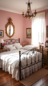 dusty pink bedroom ideas for a vintage touch