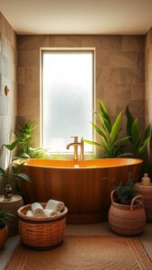 earthy bathroom ideas for a natural vib