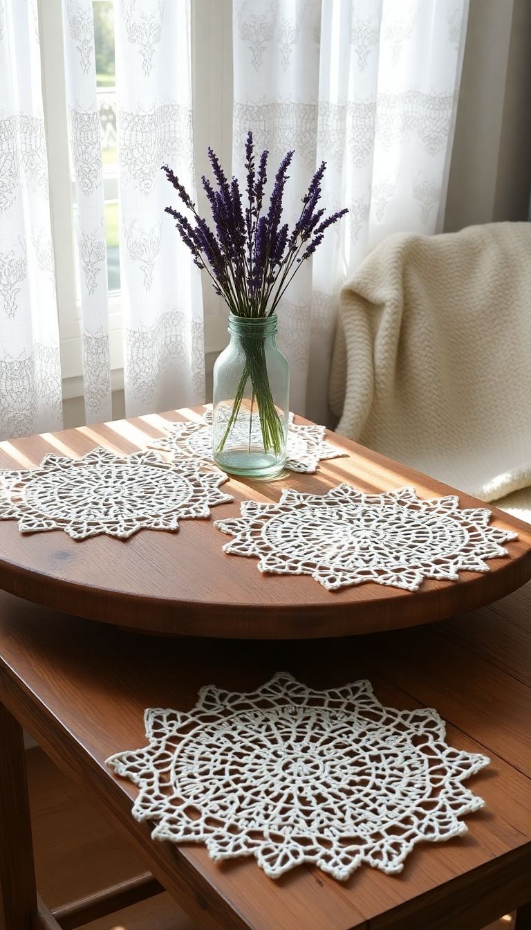 Elegant Crochet Doilies