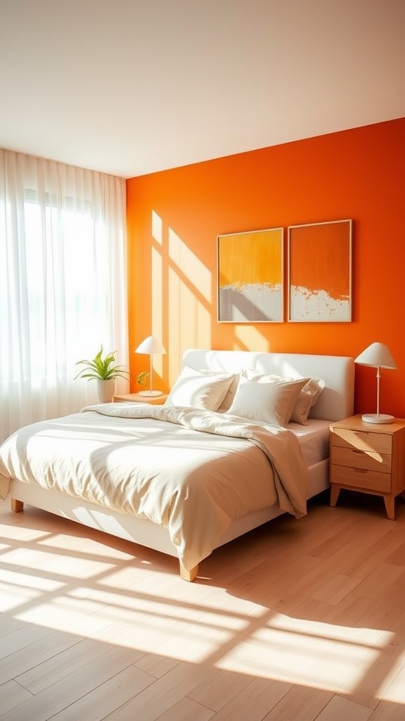 Embrace Bold Orange Walls