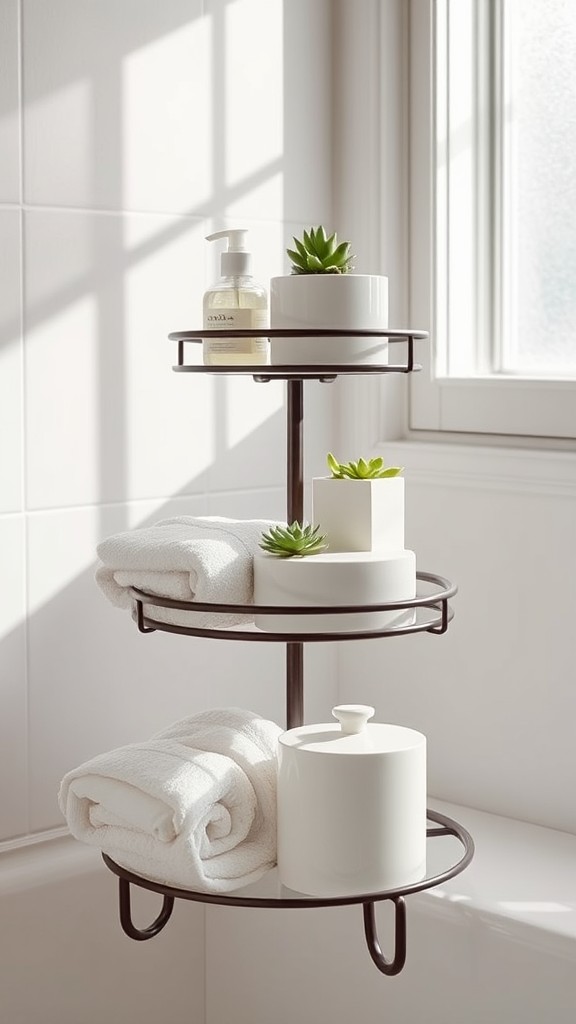 Employ Tiered Stands for Multi-Level Decor