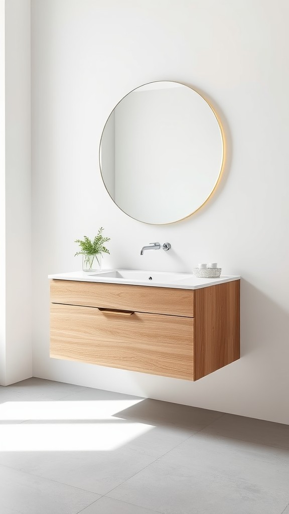 Floating Vanities for a Modern Look