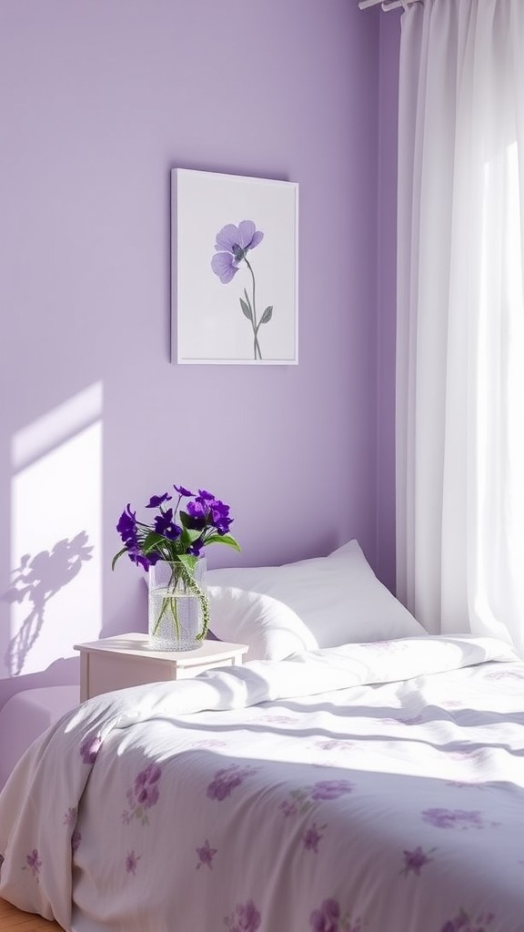 Floral Purple Decor