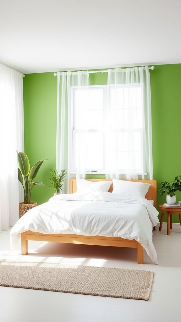 Fresh Green Accent Walls