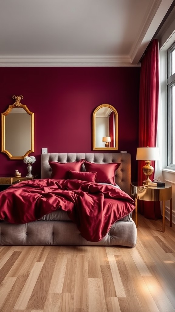 Gold and Burgundy Color Combinations