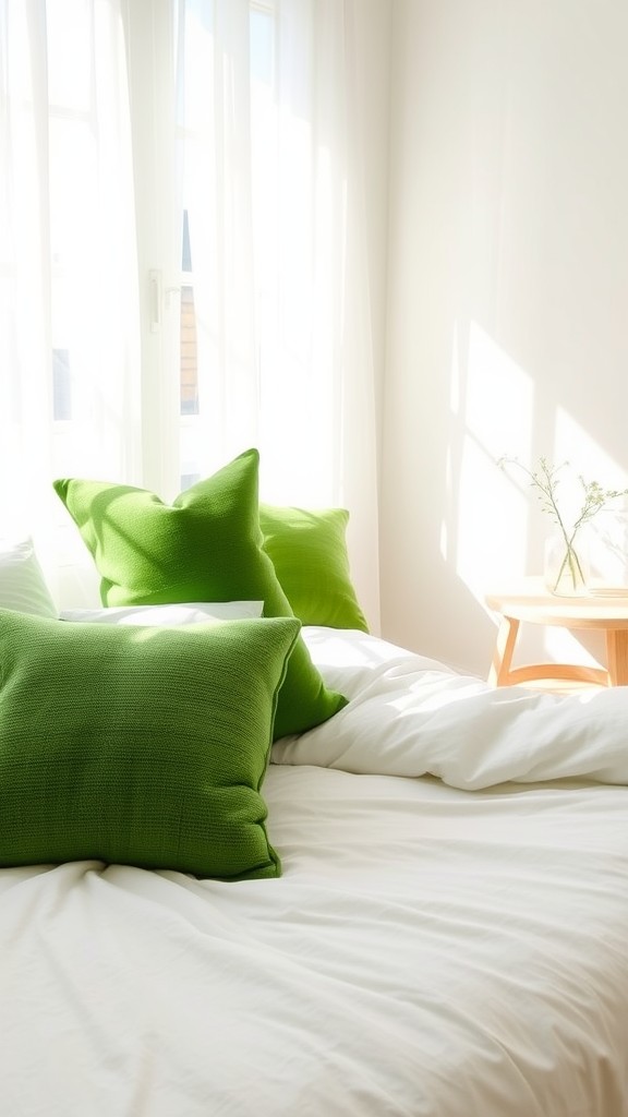 Green Throw Pillows