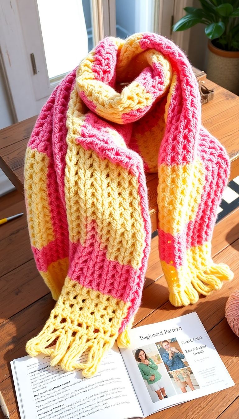 Half Double Crochet Scarf