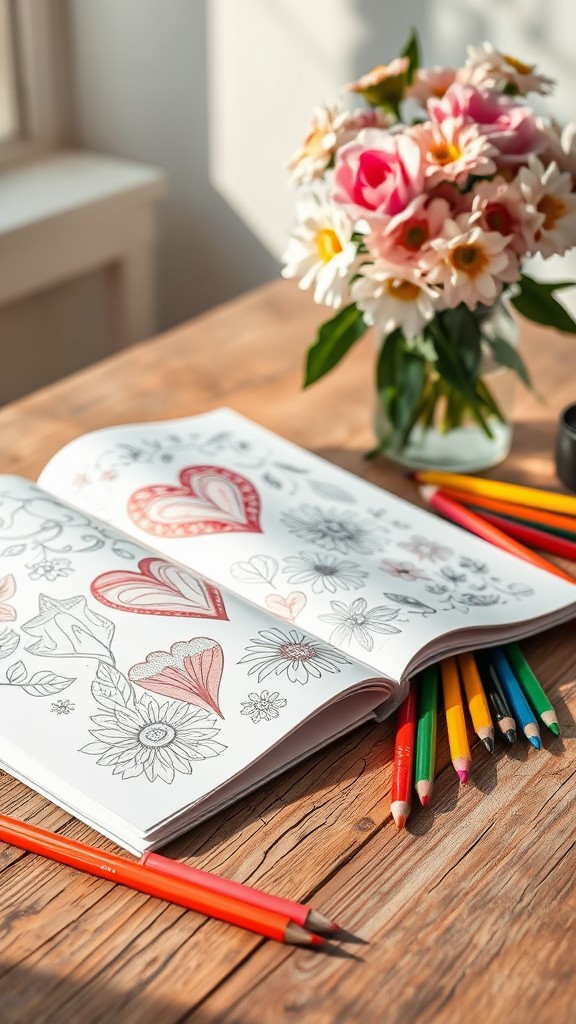 Hand-Drawn Coloring Book