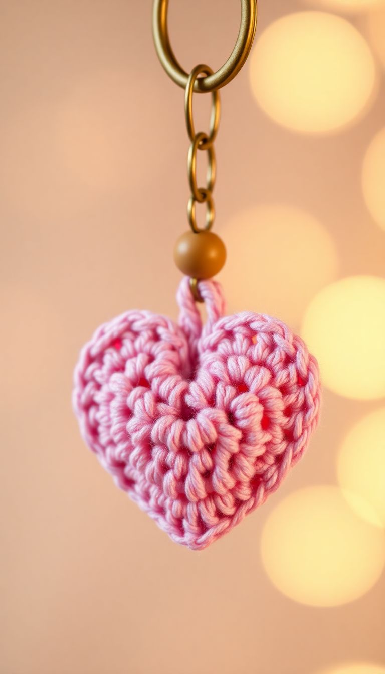 Handmade Crochet Keychain