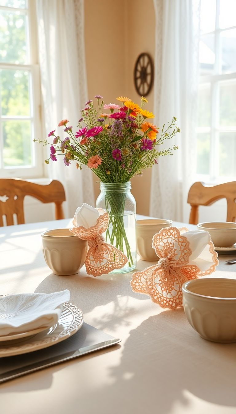 Handmade Crochet Napkin Holders