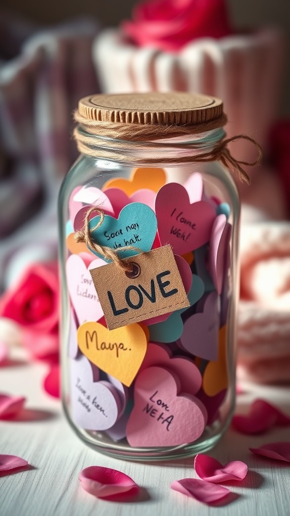 Handmade Love Jar