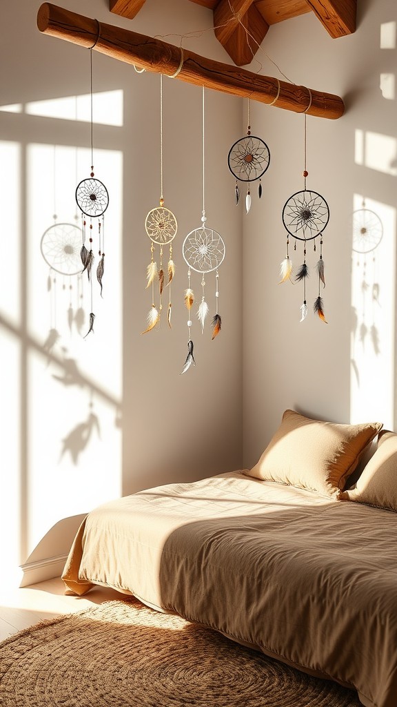 Hang Dreamcatchers for Whimsy