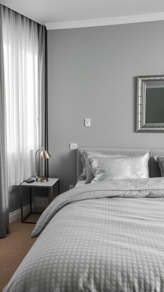 Incorporating Metallic Elements in Grey Decor