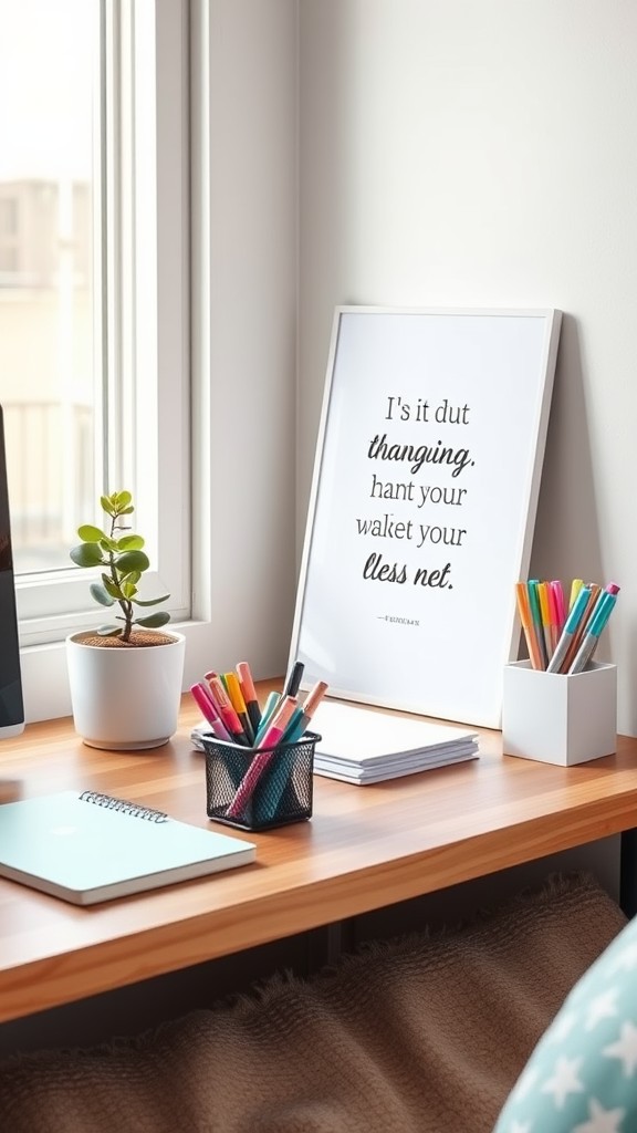 Inspirational Desk Accessories