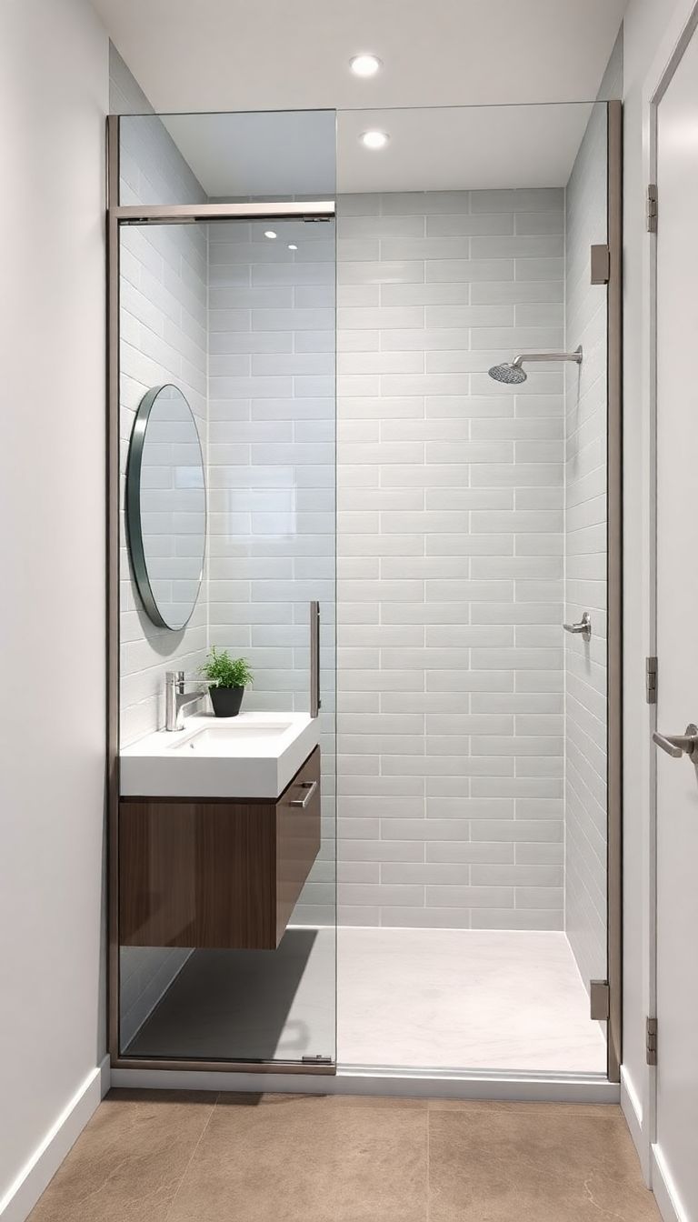 Install a Sliding Shower Door