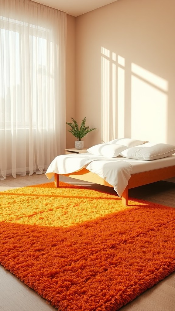 Integrate Orange Area Rugs