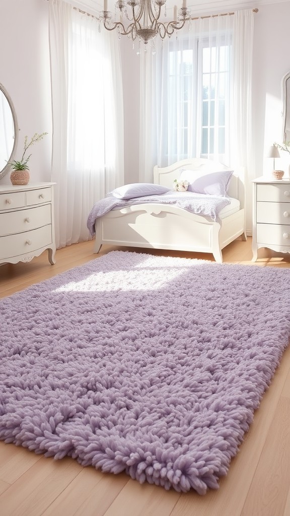 Lavender Area Rugs