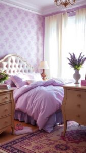 lavender bedroom ideas for a sweet and delicate vib