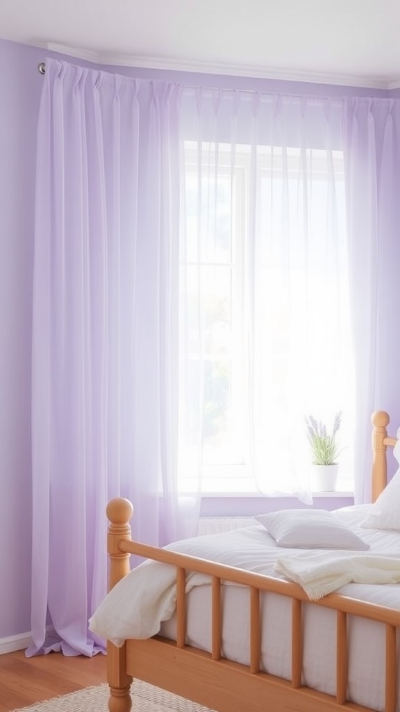 Lavender in Window Treatments