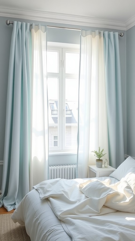 Light Blue Curtains for a Breezy Feel