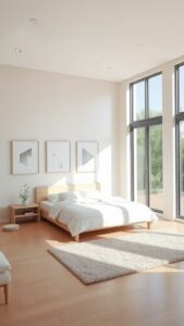 minimalist bedroom ideas for a clutter-free look