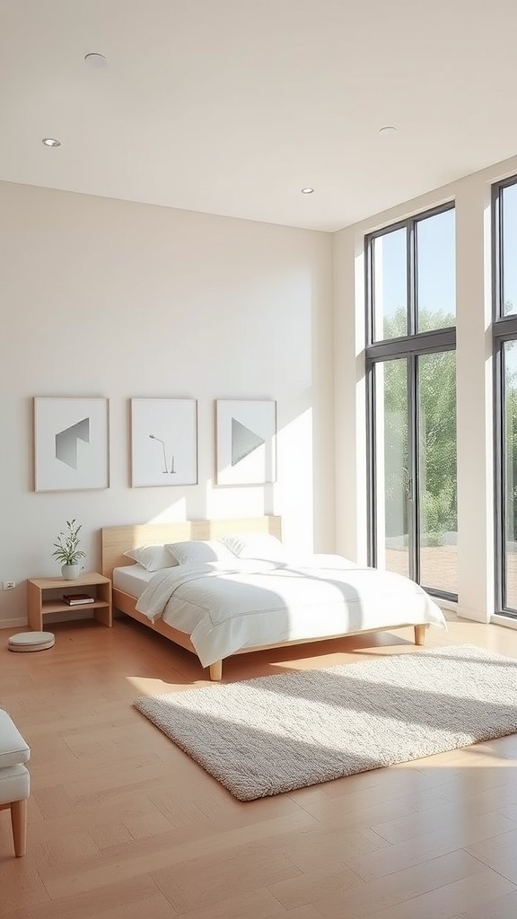 minimalist bedroom ideas for a clutter-free look