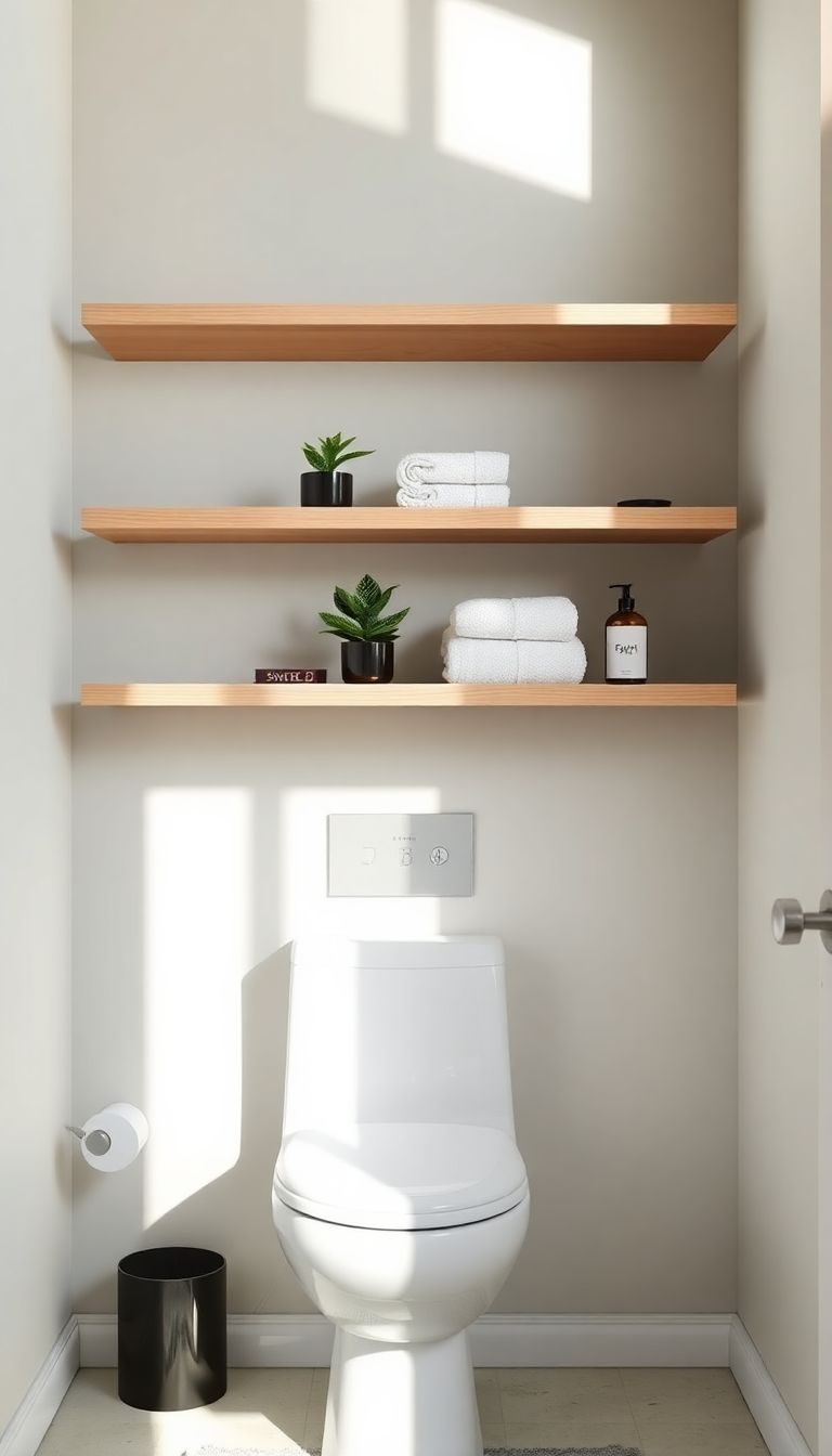 Minimalist Floating Shelves