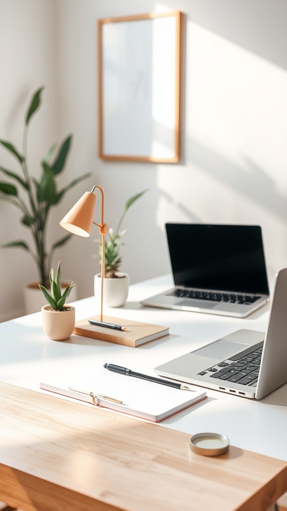 Minimalistic Desk Setup