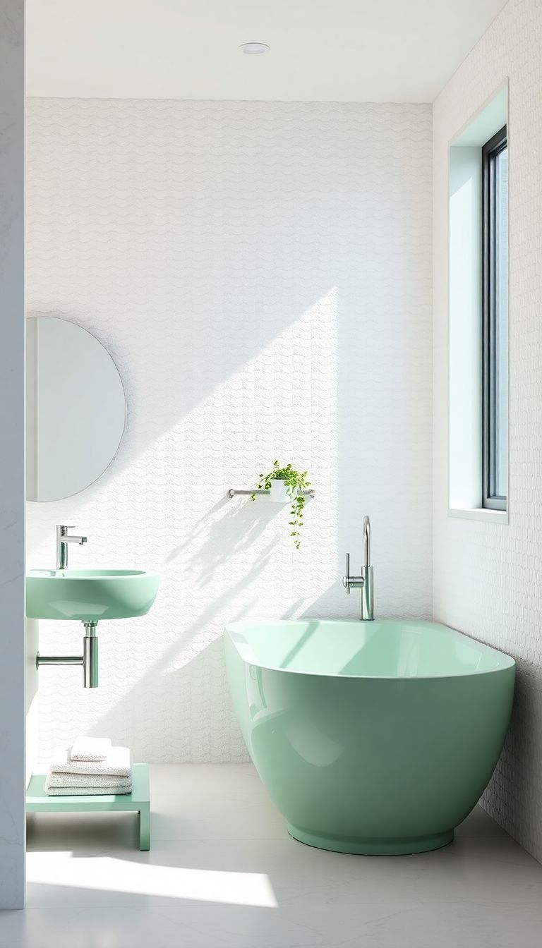 Mint Green Fixtures