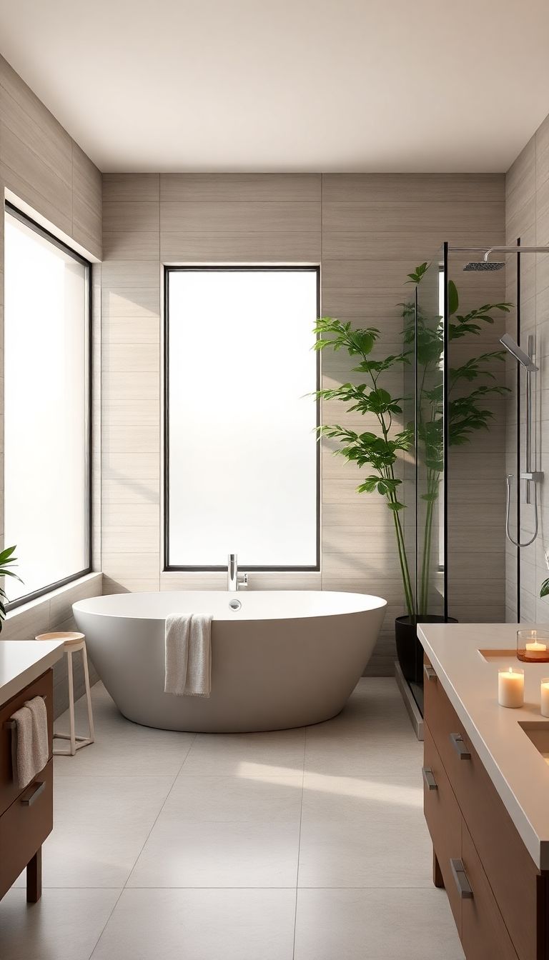 modern bathroom ideas that feel like a spa