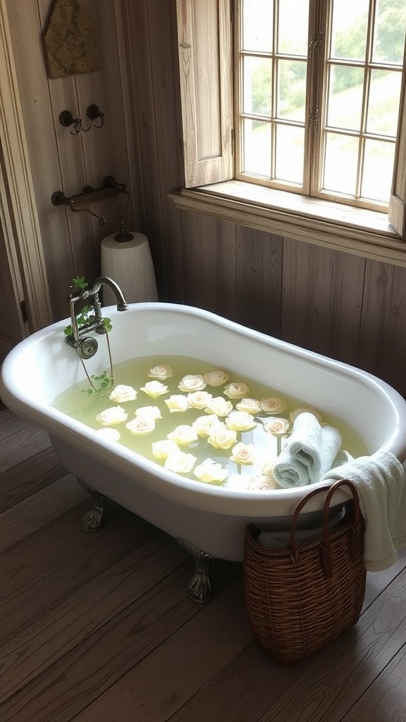 Old-fashioned Bathtubs