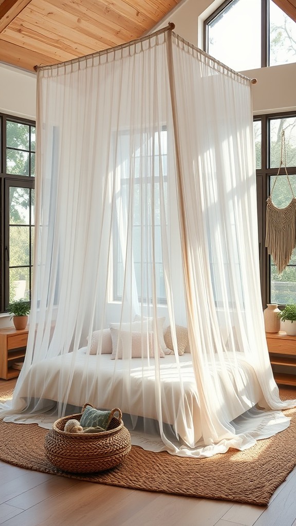 Opt for a Canopy Bed