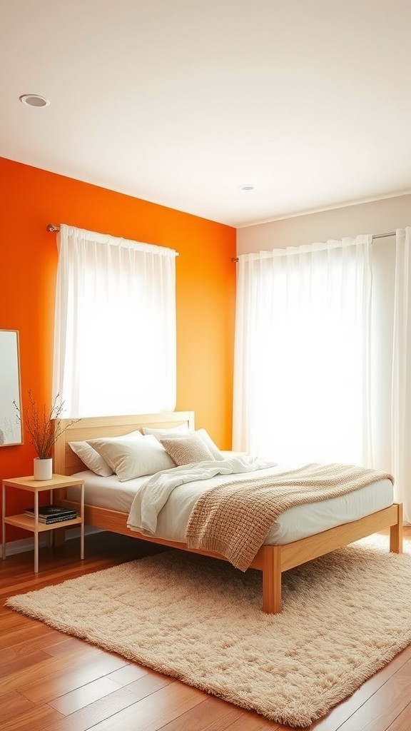 Opt for Orange Accent Walls