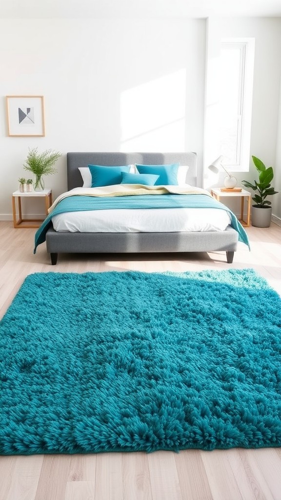 Opt for Teal Area Rugs