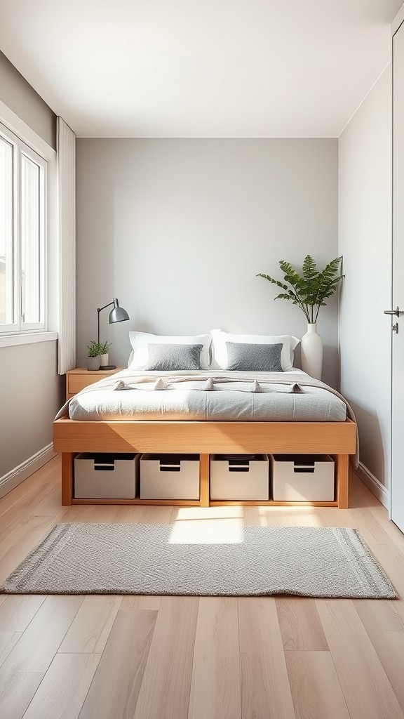 Opt for Under-Bed Storage