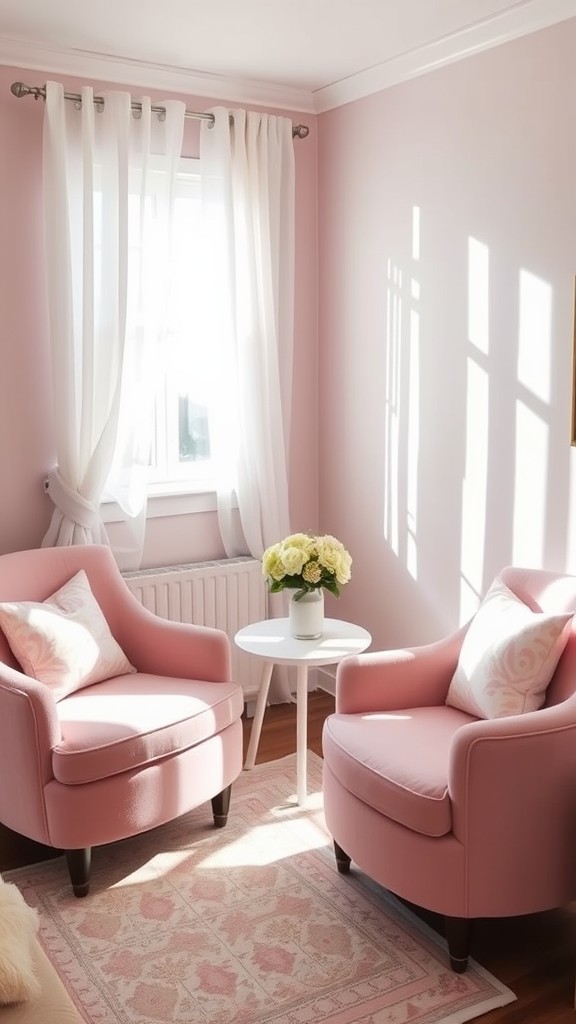 Pink Accent Chairs