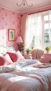 pink bedroom ideas for a soft and feminine vib