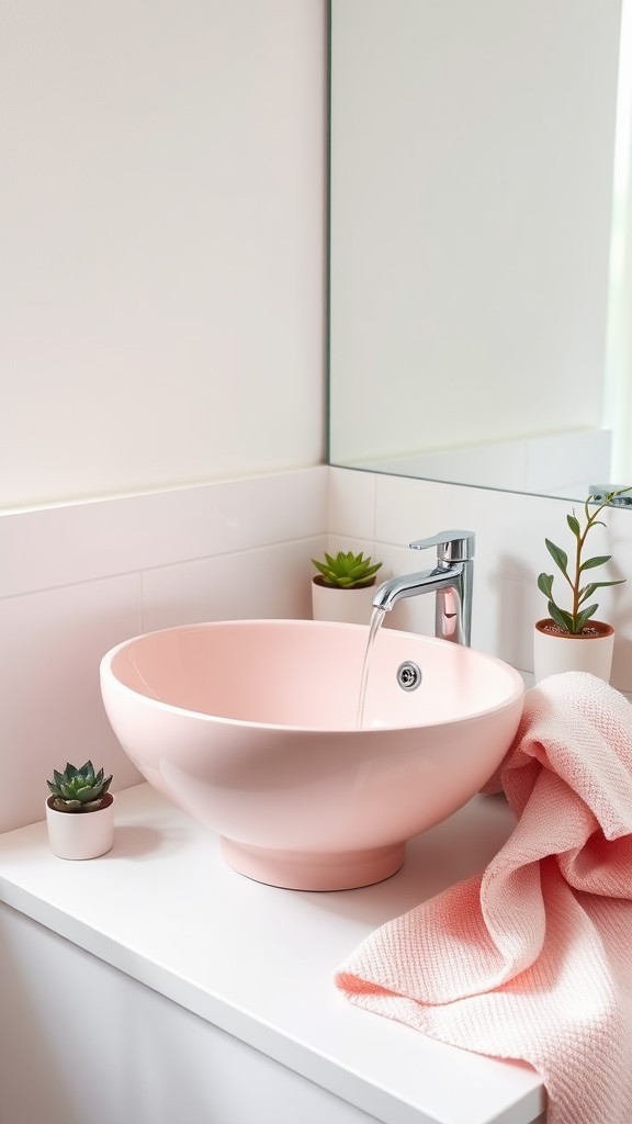 Pink Sink Bowls