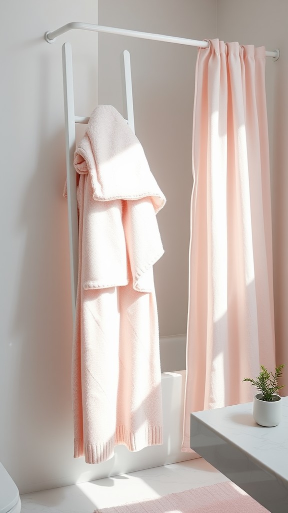 Pink Towels and Linens